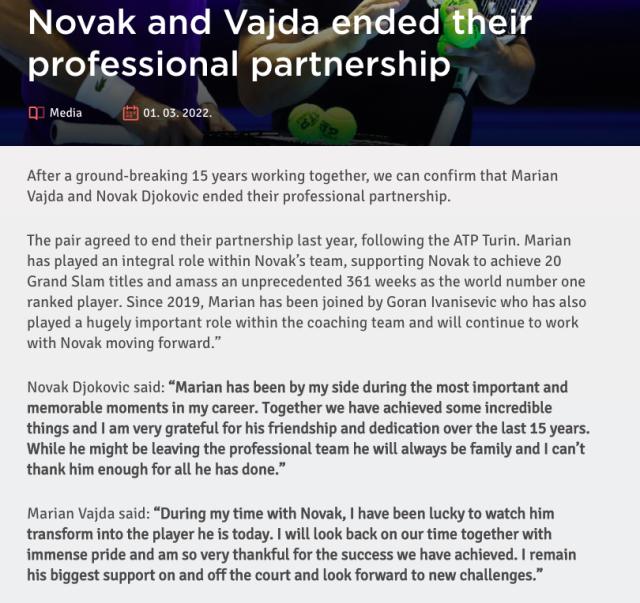 kaiyun 官网-二度同“恩师”瓦伊达分手 德约能否挺过多事之春？